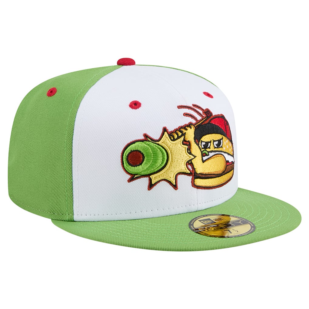  Lansing Lugnuts New Era Theme Nights 59FIFTY Fitted Hat - White